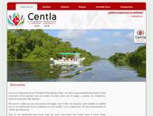 Tablet Screenshot of centla.gob.mx